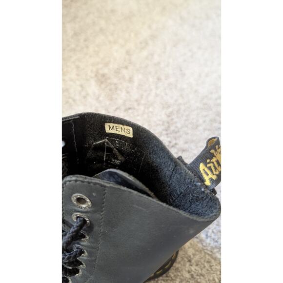 Dr. Martens 8761 BxB Steel Toe Boots 10966 Black Leather – UK 5 US M 6 L 7 - Picture 5 of 6